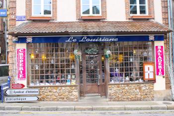 Cafe in Verneuil-sur-Avre. France