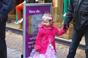 Annual Winter Carnival in Gorinchem. February 9, 2013, The Netherlands