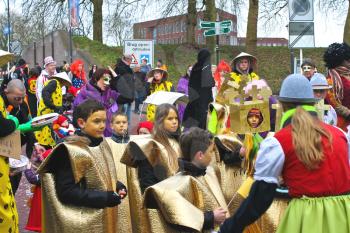 Annual Winter Carnival in Gorinchem. February 9, 2013, The Netherlands