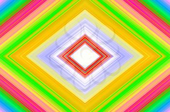 Royalty Free Clipart Image of a Colorful Rhombus Background 