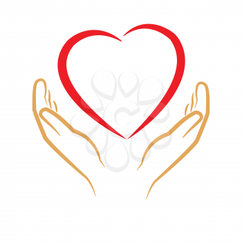 save the love icon vector illustration