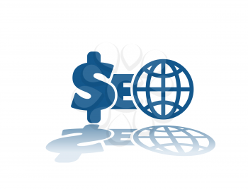 seo targeting website optimization monetizasion concept vector