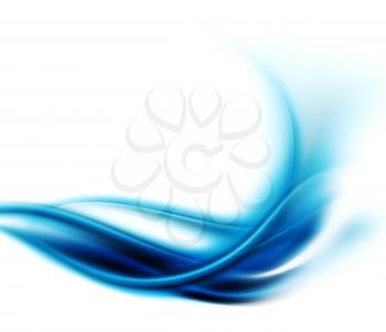 Royalty Free Clipart Image of a Modern Wavy Background