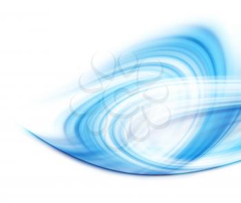Royalty Free Clipart Image of a Light Swirl