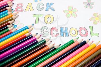 Royalty Free Photo of a Back to School Sign