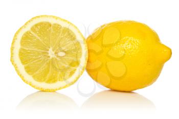Royalty Free Photo of Two Lemons