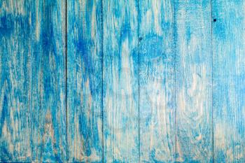 Texture of a blue wooden planks, bright barn wall, rustic style