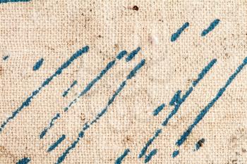Old striped textile book cover texture. Can be used as a background