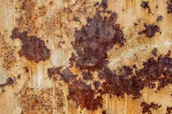 Texture of rusty metal, can be used as background