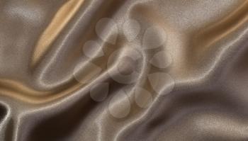 Elegant bronze satin or silk background