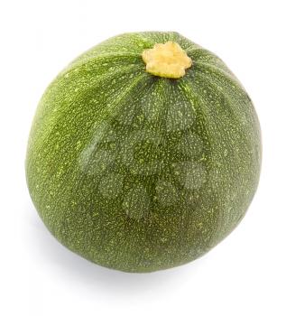 Fresh squash vegetable isolated on white background