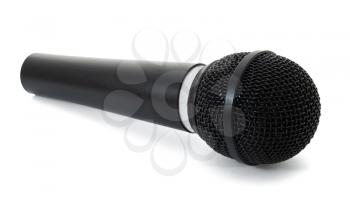 Microphone isolated on white background