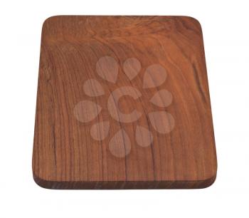 Foood tray from the dark oak wood