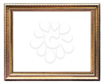 Royalty Free Clipart Image of a Gold Picture Frame