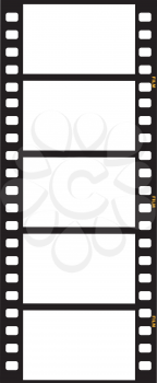 Royalty Free Clipart Image of a Film Strip