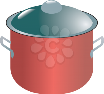 Royalty Free Clipart Image of a Pot