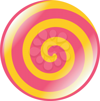 Royalty Free Clipart Image of a Spiral