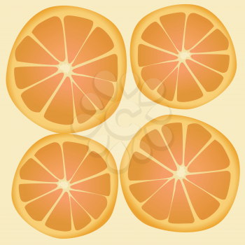 the colored simple abstract background with orange