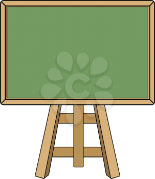 vector illustration of blackboard