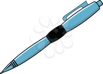 vector illustration of pen, writing tool