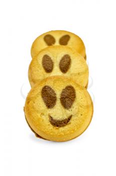 Royalty Free Photo of Cookies With Smiley Faces