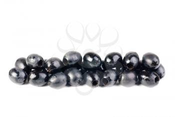 Royalty Free Photo of a Group of Black Olives