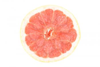Royalty Free Photo of a Halved Grapefruit