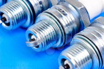 Royalty Free Photo of Spark Plugs