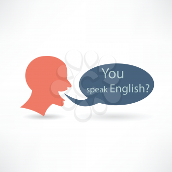 you speak English icon