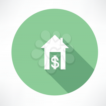house and money icon