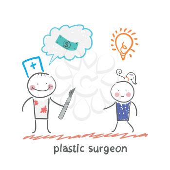 plastic surgeon thinks about money and listening to the patient