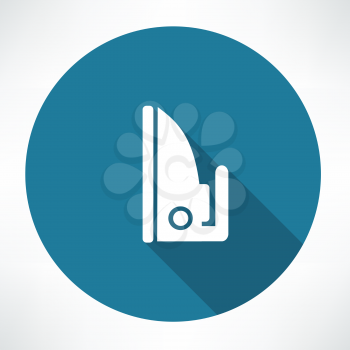 Steam iron icon