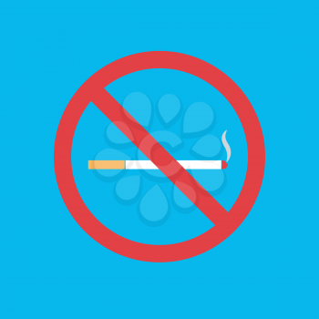 Ban smoking icon