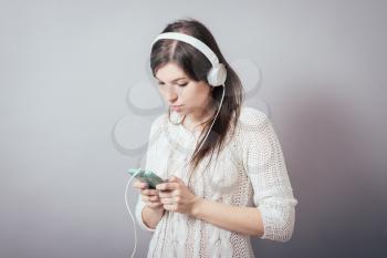 girl listening to music from your phone