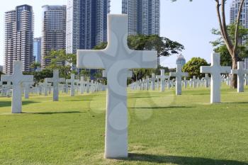 American Memorial Cemetery in Manila, Philippines.It has the largest number of graves of any cemetery for U.S. personnel killed during World War II and holds war dead from the Philippines and other al