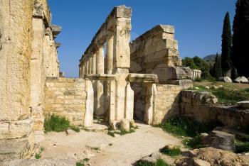 Royalty Free Photo of Ruins in Turkey