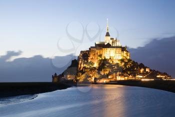 Le Mont-Saint-Michel in Normandy, France