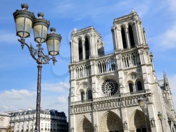 Cathedral Notre Dame in Paris, France