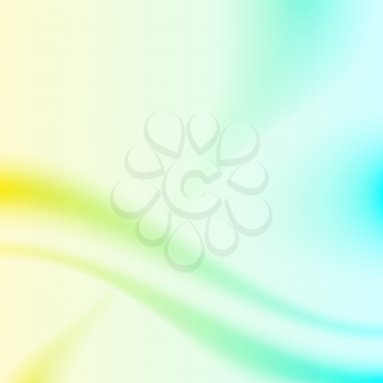 Abstract  yellow and cyan vector background. EPS10 file.