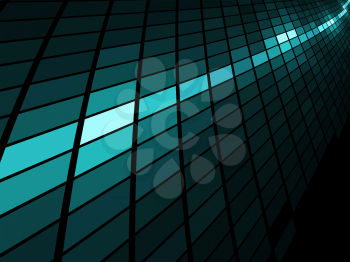 Abstract  blue light stripe mosaic vector background.