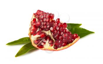 Royalty Free Photo of a Part of a Pomegranate