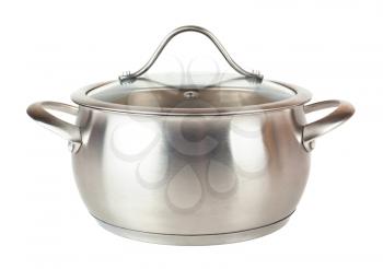 Royalty Free Photo of a Steel Cooking Pot