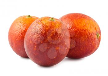 Royalty Free Photo of Three Blood Oranges