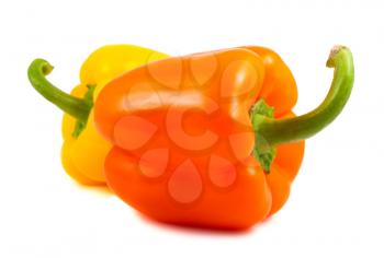 Royalty Free Photo of a Couple of Fresh Bell Peppers