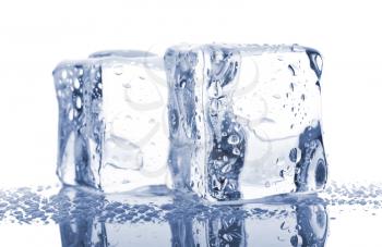 Royalty Free Photo of a Pair of Ice Cubes