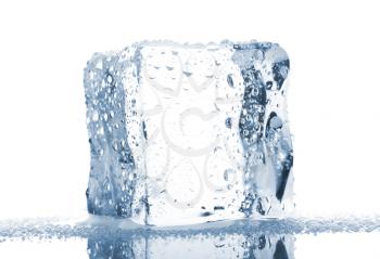 Royalty Free Photo of a Single Ice Cube