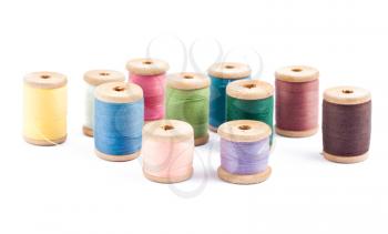 Royalty Free Photo of a Variety of Colored Thread