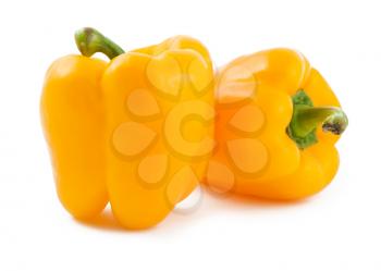 Royalty Free Photo of a Couple of Bell Peppers