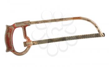 Royalty Free Photo of an Old Hacksaw