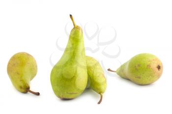 Royalty Free Photo of a Group of Ripe Pears